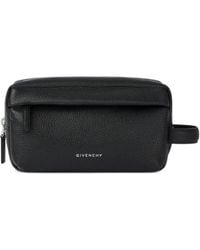 Givenchy - U Rucksack-Kulturbeutel Aus Gekörntem Leder - Lyst