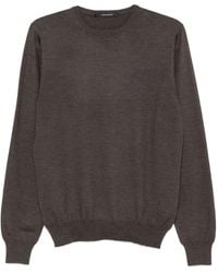 Tagliatore - Crew-Neck Virgin-Wool Sweater - Lyst