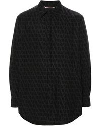 Valentino Garavani - Toile Iconographe Shirt Jacket - Lyst