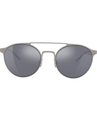 Giorgio Armani Klassische Pilotenbrille - Mettallic