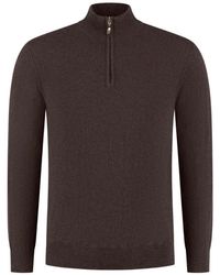 Doriani - Pull À Col Zippé - Lyst