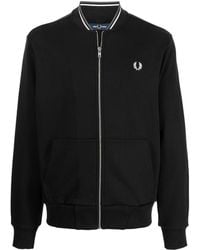 Fred Perry - Plain Bomber Jacket - Lyst