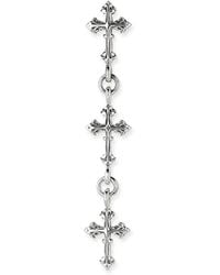 Emanuele Bicocchi - Avelli Cross Drop Earring - Lyst