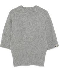 Extreme Cashmere - Lauren Short-Sleeve Crew-Neck Sweater - Lyst