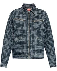 KENZO - Giacca Weave - Lyst