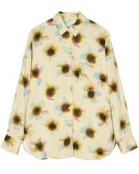 PS by Paul Smith - Ibiza Sunflair-print Shirt - Lyst