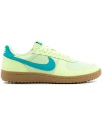 Nike - Panelled Leather Low-Top Sneakers - Lyst