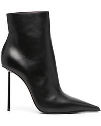 Le Silla - Bella 110mm Leather Ankle Boots - Lyst
