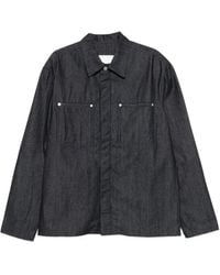 SAGE NATION - Long-Sleeved Denim Shirt - Lyst