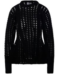 Nude - Open-Knit Peplum-Hem Sweater - Lyst
