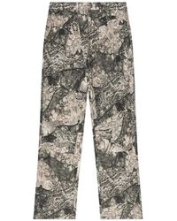 ROA - Printed Trousers - Lyst