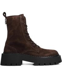 Vic Matié - Rust 350 Lace-Up Suede Boots - Lyst