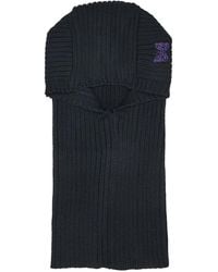 Needles - Logo-Embroidered Ribbed Balaclava - Lyst