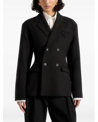 Manière De Voir - Double-Breasted Blazer - Lyst