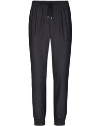 Dolce & Gabbana - Tapered Track Pants - Lyst