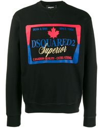 DSquared² Graphic Logo Sweatshirt - Black