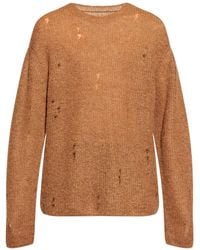 AllSaints - Pull Edgin À Effet Usé - Lyst