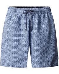 Hackett - Diamond-Print Swim Shorts - Lyst