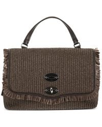 Zanellato - Small Postina Vimini Frayed-Detail Tote Bag - Lyst