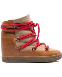 Isabel Marant - Nowles Suede Ankle Boots - Lyst