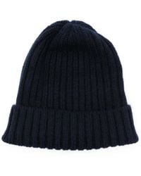 Fedeli - Ribbed-Knit Cashmere Beanie - Lyst