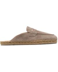 Castañer - Suede Espadrille Sandals - Lyst