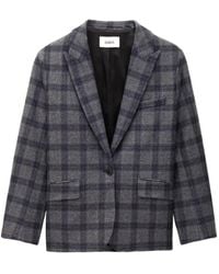 Ba&sh - Karierter Teece Blazer - Lyst