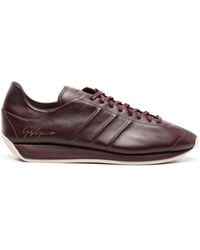 Y-3 - X Adidas Country Leather Sneakers - Lyst