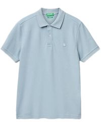 Benetton - Short-Sleeve Polo Shirt - Lyst