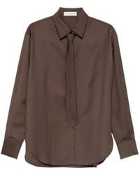 Frankie Shop - Chemise Boutonnée À Manches Longues Peri - Lyst