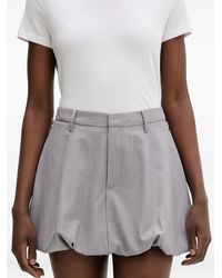 Isabelle Blanche - Bubble-Hem Mini Skirt - Lyst