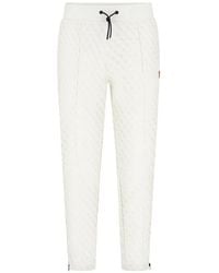 Guess - Patterned Zip Track Pants - Lyst