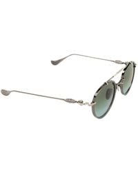 Chrome Hearts - Flockit Round-Frame Sunglasses - Lyst