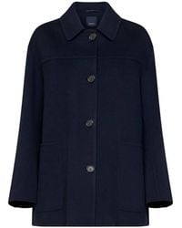 Max Mara - Single-Breasted Wool Coat - Lyst