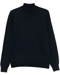 Tagliatore - Turtleneck Long-Sleeve Sweater - Lyst