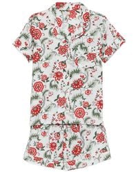 ELLEBLUE - Liz Floral-Print Shorts Set - Lyst