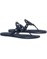Tory Burch - Miller Cut-Out Flat Sandals - Lyst