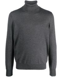 Fay - Roll-Neck Wool Jumper - Lyst