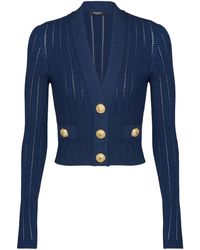 Balmain - Vest Met V-Hals - Lyst