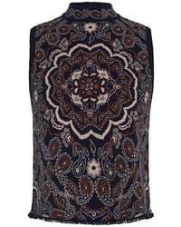 Cara Cara - Julissa Bandana-Jacquard Top - Lyst
