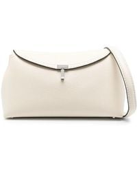 TOTEME - T-Lock Leather Clutch Bag - Lyst