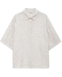 Anine Bing - Camicia Coco Leopardata - Lyst
