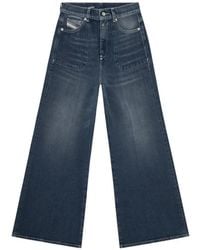 DIESEL - 1978 D-Akemi Flared-Leg Jeans - Lyst