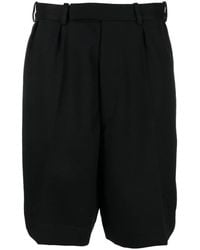 Raf Simons - Mid-Rise Drop-Crotch Shorts - Lyst