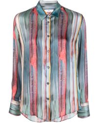 PS by Paul Smith - Striped Shirt - Lyst