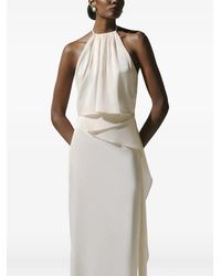 Baobab - Lorena Halterneck Ruched Blouse - Lyst
