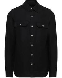 Rick Owens - Press-Stud Shirt - Lyst