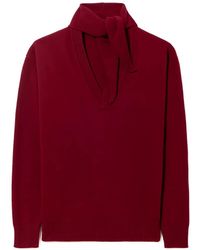 Plan C - Jersey con cuello en V - Lyst