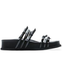 N°21 - Tie-strap Leather Sandals - Lyst