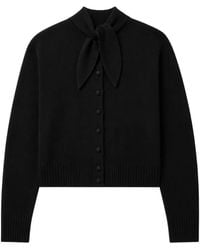 Chinti & Parker - Tie-Neck Button-Up Cardigan - Lyst
